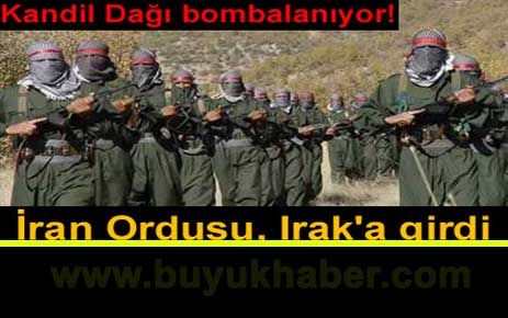 İran Ordusu, Irak'a girdi.