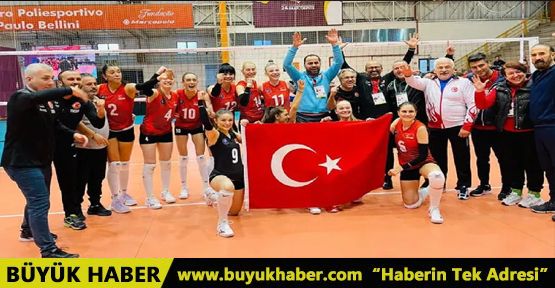 İşitme Engelliler Kadın Voleybol Milli Takımı olimpiyat şampiyonu oldu