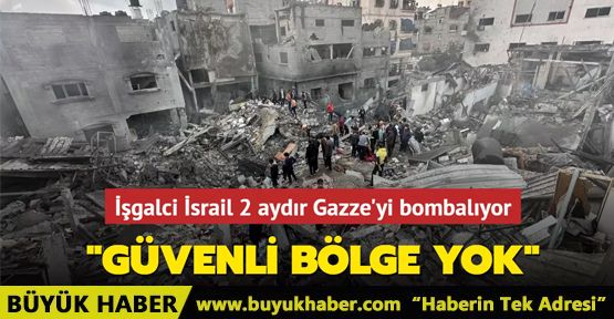 İsrail 2 aydır Gazze'yi bombalıyor