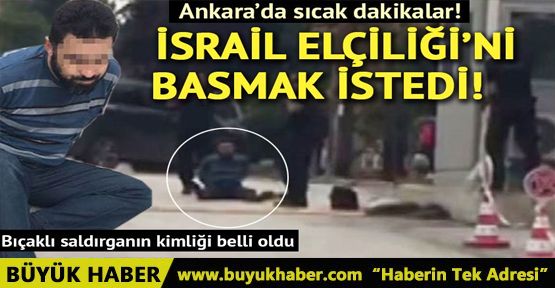 İsrail Büyükelçiliği önünde silah sesleri