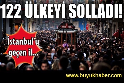 İstanbul 122 ülkeyi solladı