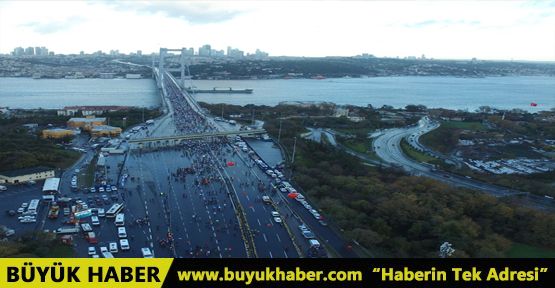 İstanbul 15 Temmuz şehitleri için koştu