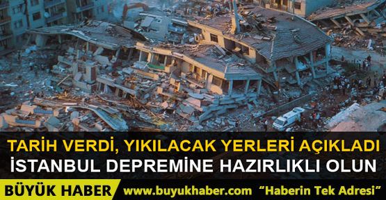 İstanbul depremi uyarısı! İşte depremin şiddeti ve tarihi