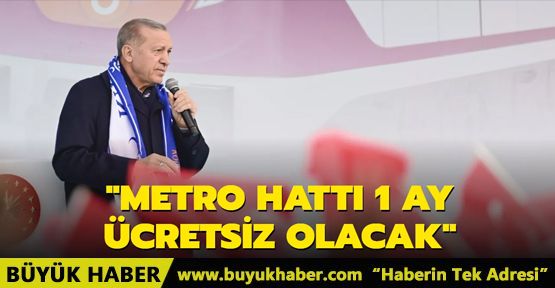 İstanbul Havalimanı Metro Hattı 1 ay ücretsiz olacak