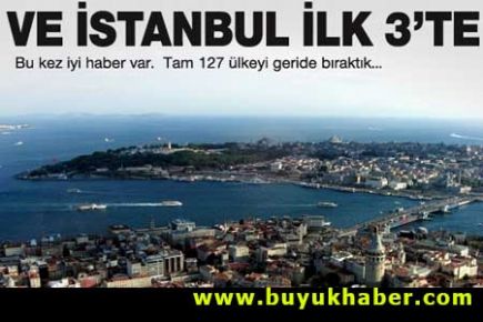 İstanbul ilk 5'te