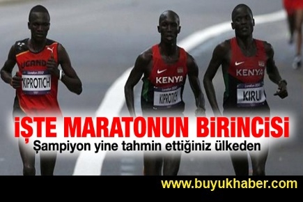 İstanbul Maratonu'nun birincisi belli oldu