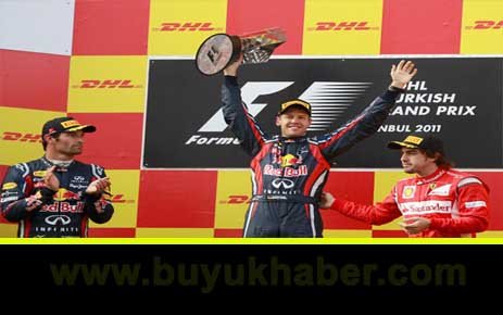 İstanbul Park'ta Vettel kazandı