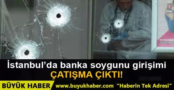 İstanbul Pendik'te banka soygunu girişmi: Çatışma çıktı