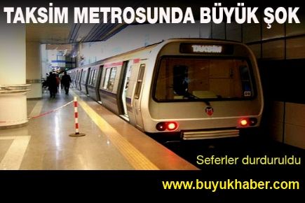İstanbul'da bir kadın metro raylarına düştü