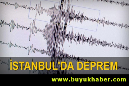 İstanbul'da deprem