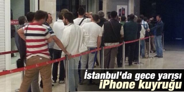 İstanbul'da iPhone 6 kuyruğu