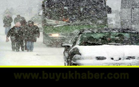 İstanbul'da kar alarmı