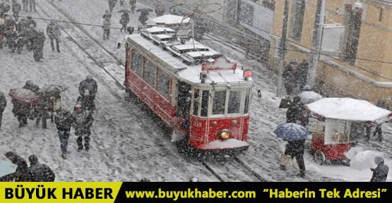 İstanbul'da kar alarmı!