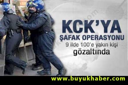 İstanbul'da KCK operasyonu: