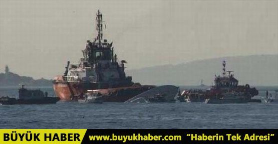 İstanbul'da Sahil Güvenlik botu battı