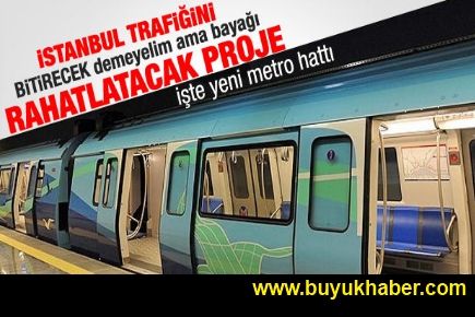 İstanbul'da trafiği bitirecek proje