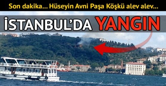 İstanbul'da yangın