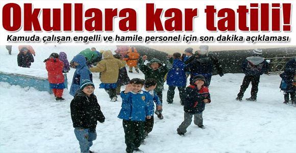 İstanbul'da yarın 08 Ocak Perşembe günü okullar tatil mi? Validen son açıklama !