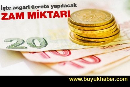 İşte asgari ücrette zam miktarı