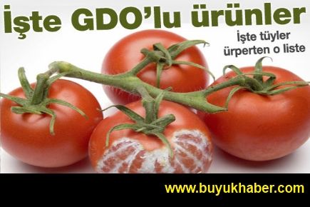 İşte bu ürünlerde GDO tespit edildi