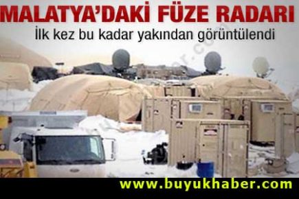 İşte füze radarı