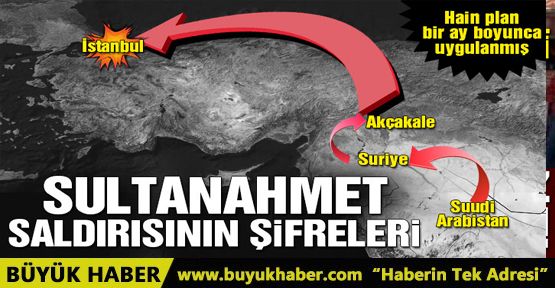 İşte Sultanahmet'teki canlı bomba saldırısının şifreleri