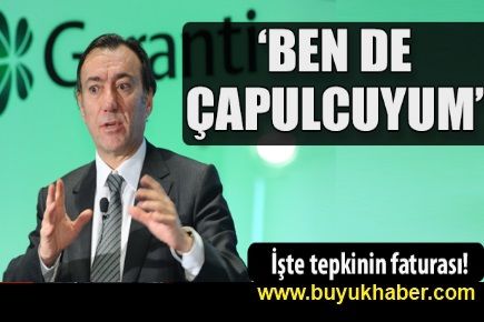 İşte tepkilerin Garanti Bankası'na faturası