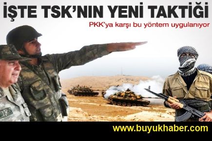 İşte TSK'nın PKK'ya uyguladığı yeni taktik