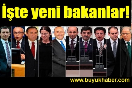 İşte yeni kabinedeki isimler