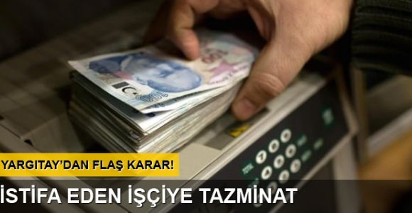 İstifaya zorlanan işçiye tazminat