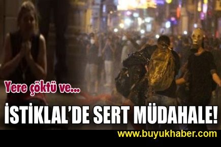 İstiklal ve Sıraselviler'de müdahale