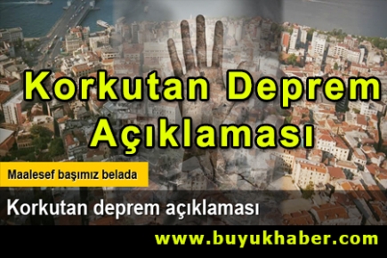 İzmir ve İstanbul için korkutan deprem açıklaması