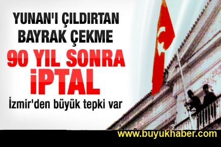 İzmir'de bayrak çekme töreni yapılmayacak