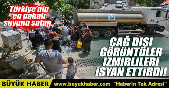 İzmir'de su krizi tepki çekmeye devam ediyor