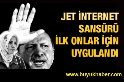 Jet internet yasağı ilk onlar için uygulandı