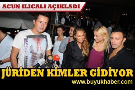 JÜRİDEN KİMLER GİDİYOR