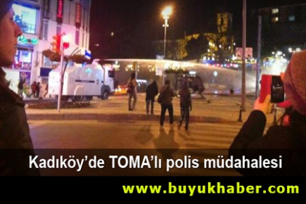 Kadıköy'de polis müdahalesi