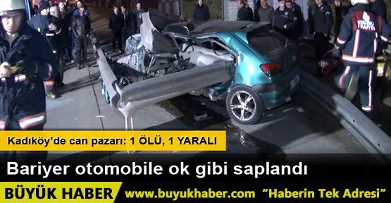 Kadıköy'de trafik kazası: 1 ölü, 1 yaralı