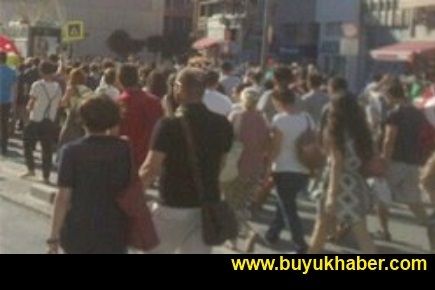 Kadıköy'den Taksim'e gidiyorlar