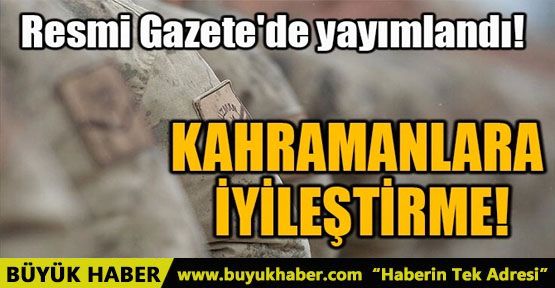 KAHRAMANLARA İYİLEŞTİRME