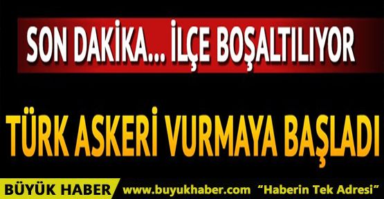 Karkamış boşaltılıyor, asker IŞİD'i vurdu