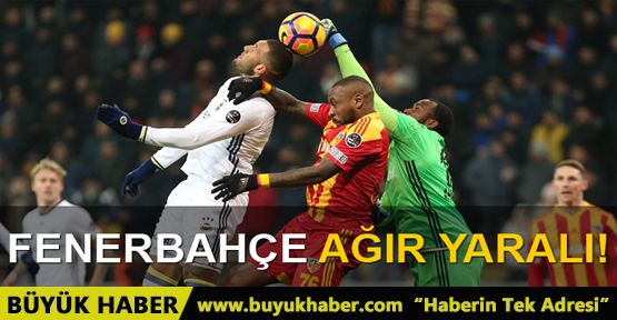Kayserispor 4 - 1 Fenerbahçe
