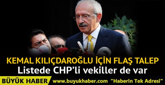 Kılıçdaroğlu'nun da olduğu fezlekeler TBMM'de