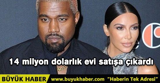 Kim Kardashian ve Kanye West 14 milyon dolarlık evi satışa çıkardı