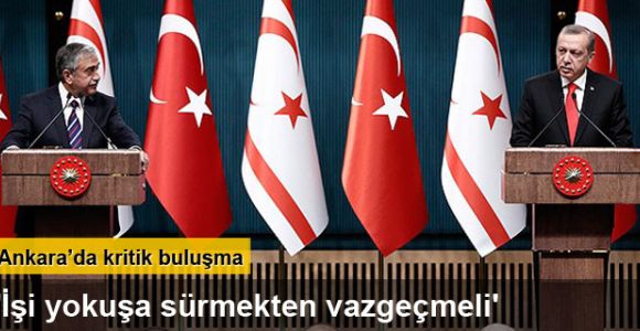 KKTC Cumhurbaşkanı Mustafa Akıncı Ankara'da