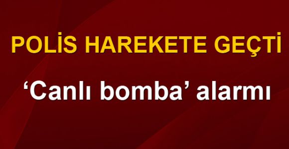 Kocaeli'nde 'canlı bomba' ihbarı!