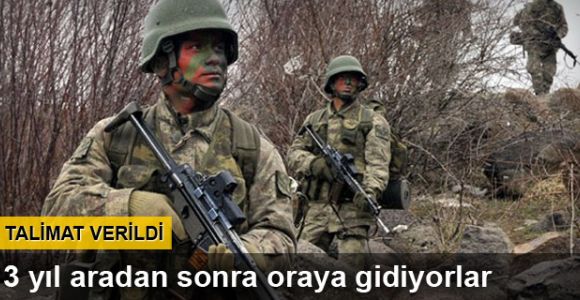 Komandolar 3 yıl aradan sonra Doğu ve Güneydoğu'ya gidiyor