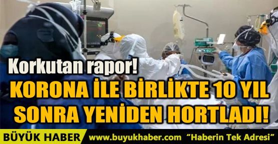 KORONA İLE BİRLİKTE 10 YIL SONRA YENİDEN HORTLADI