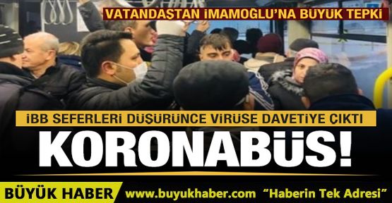 Koronavirüs önlemlerine İBB taş koydu! 