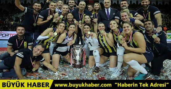 Kupa Voley'de Şampiyon Fenerbahçe